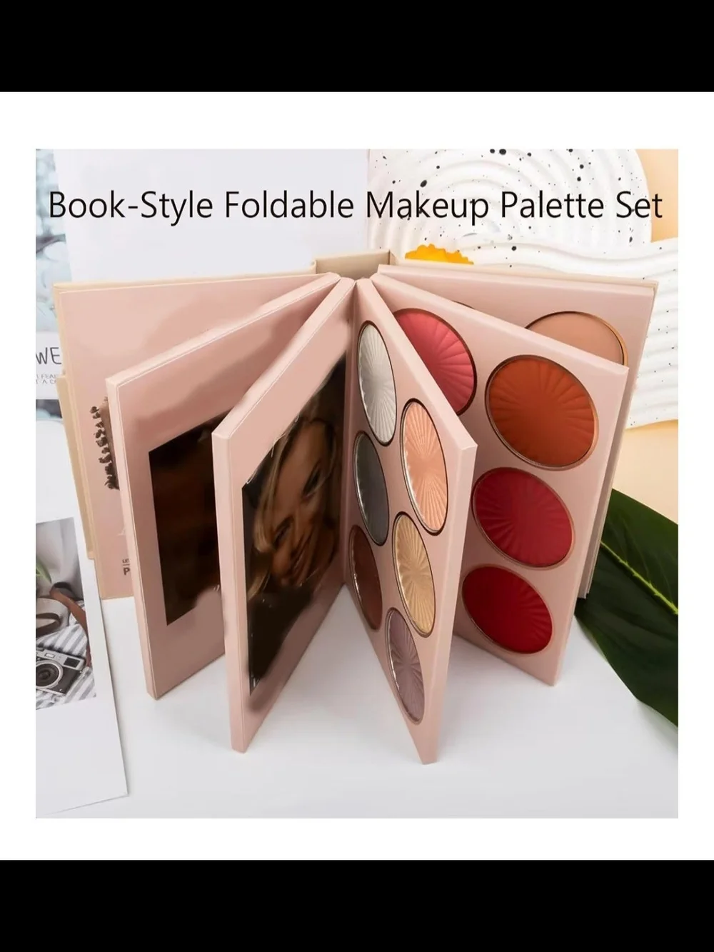 The URATM Beauty 5-Layer Makeup Book Palette